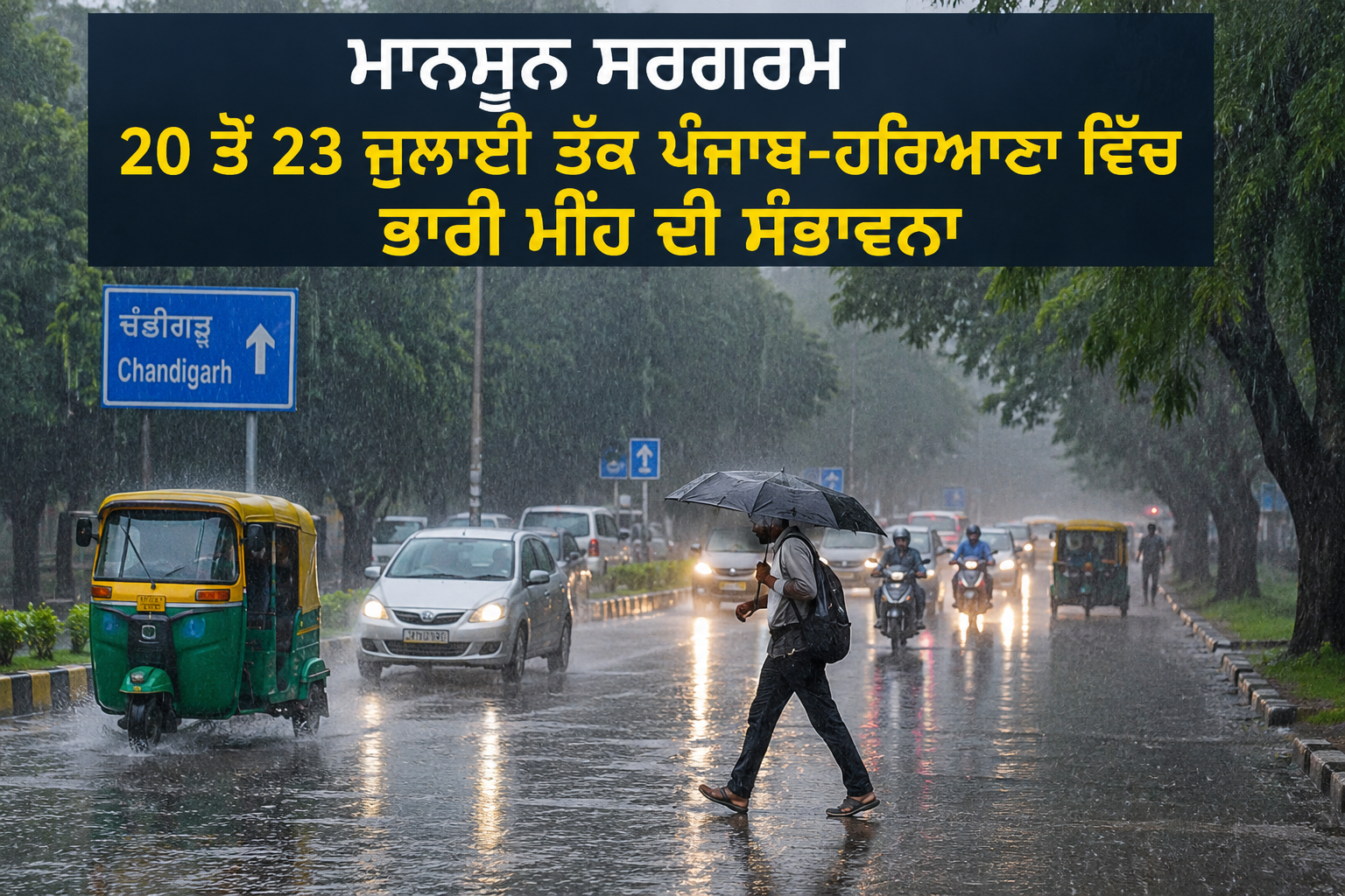 Punjab-Monsoon-Heavy-Rain-Alert